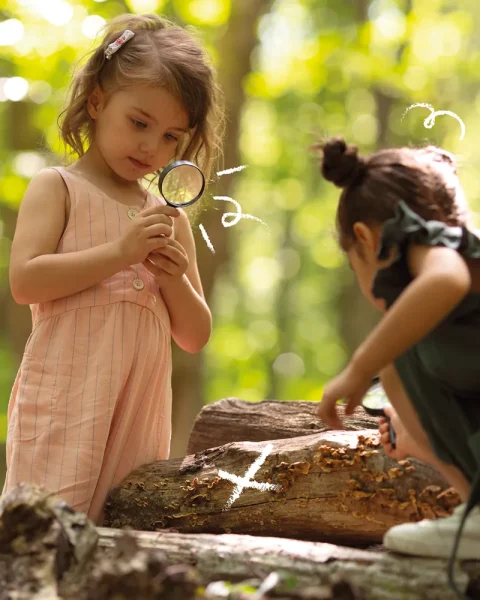 Activité nature - animation anniversaire - chasse au trésor - Kids Corner Bordeaux